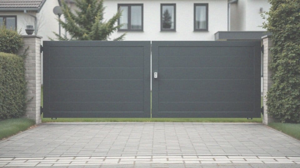 Jakie napędy do bram dwuskrzydłowych są najpopularniejsze?