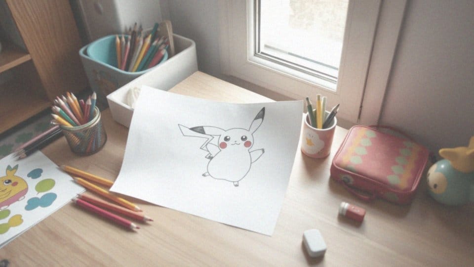 Jakie porady mogą pomóc w rysowaniu Pikachu dla dzieci?