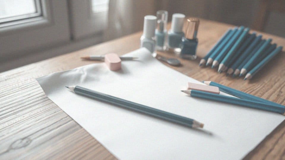 Jakie materiały są potrzebne do rysowania śnieżynki?