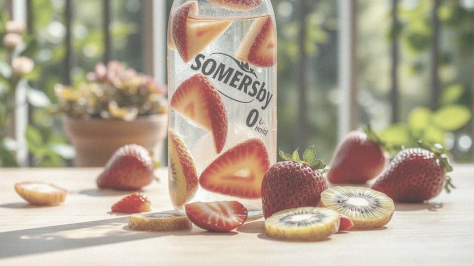 Jak smakuje truskawka i kiwi w Somersby 0?