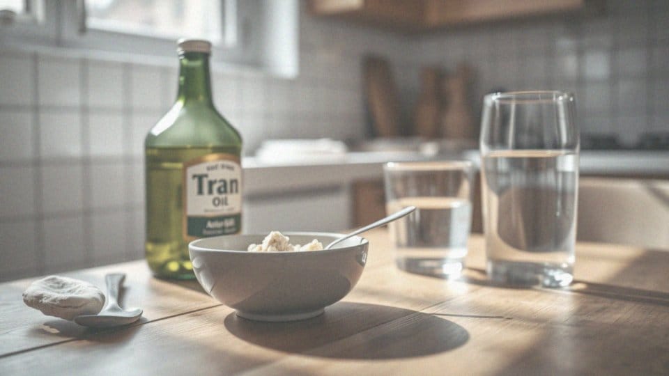 Jakie są objawy picia tranu na czczo?