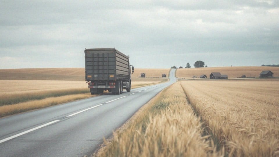 Co obejmuje transport pszenżyta na rynku krajowym?