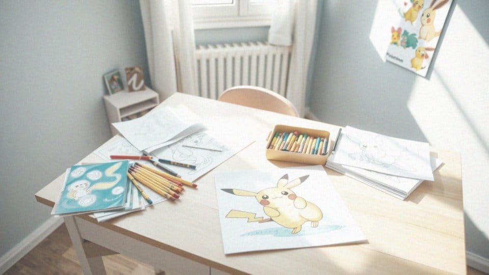 Dlaczego kolorowanki Pokémon są popularne wśród dzieci?