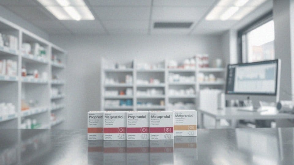 Jakie działanie mają propranolol i metoprolol?