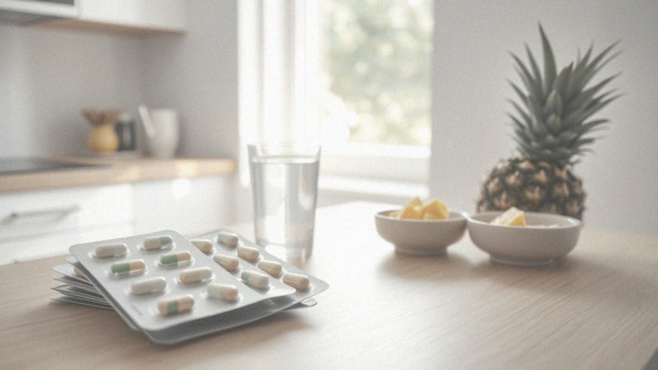 Jak stosować bromelainę dla najlepszych rezultatów?