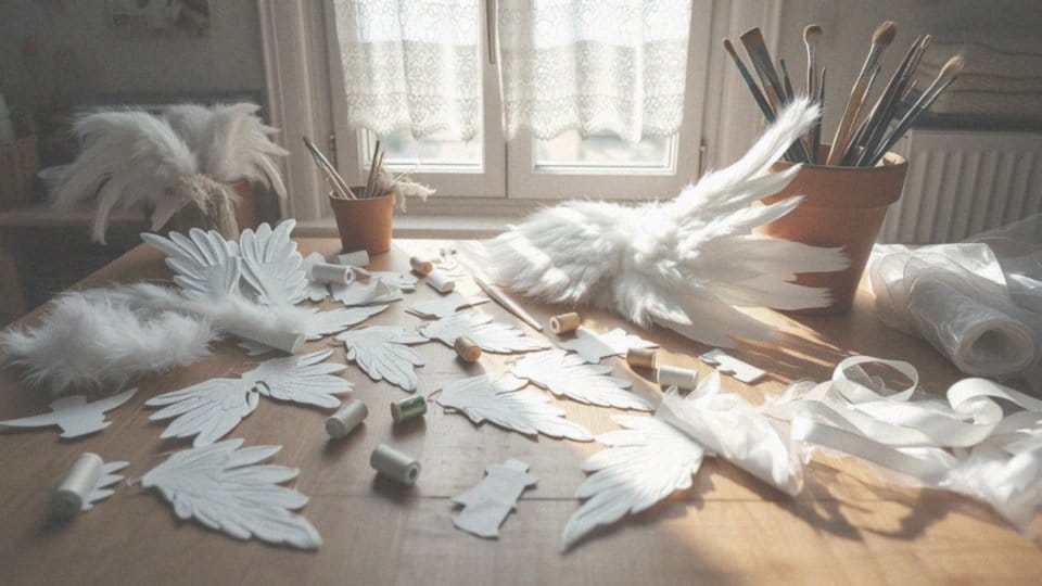 Jak zrobić skrzydła anioła? Krok po kroku do pięknych skrzydeł